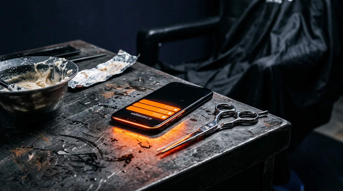 Independent beauty: stylist station and salon environment.